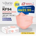 Durio 904 KF94 Respirator (Copper Oxide) - (40pcs)